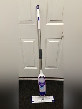 Swiffer Power Mop in White, Purple, and Silver
